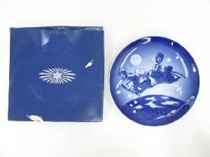 Royal Copenhagen　ロイヤルコペンハーゲン　イヤープレート（2001年）（箱付）